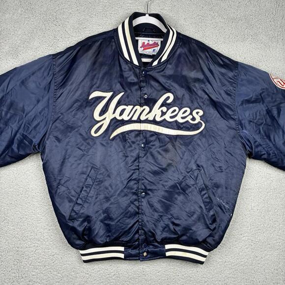 Vintage Starter New York Yankees Jacket Men’s XL World Series 1998 Patch RARE - Picture 8 of 13